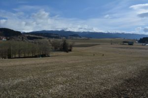 Tauchendorf, Blick auf den Zirbitzkogel